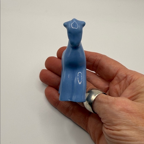 Shawnee Morton Pottery Blue Horse Figurine - Picture 4 of 11